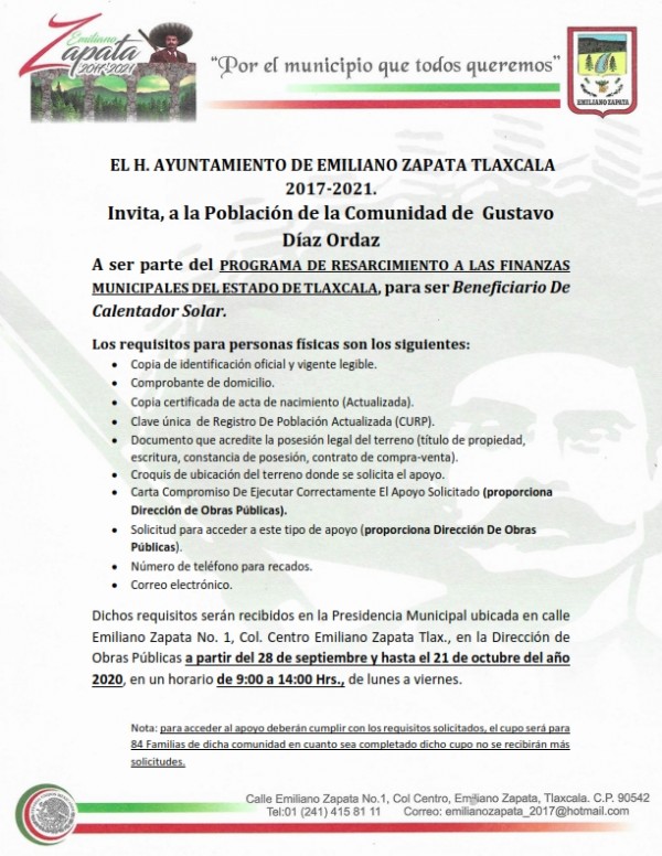 Convocatoria