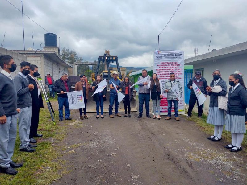 Construcción de pavimento de concreto hidráulico